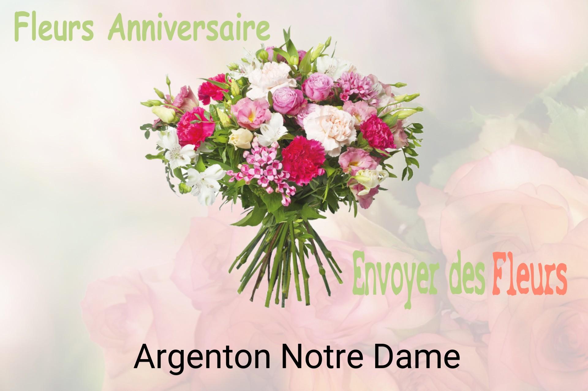 Bouquet de fleurs d’anniversaire livré à Argenton-Notre-Dame