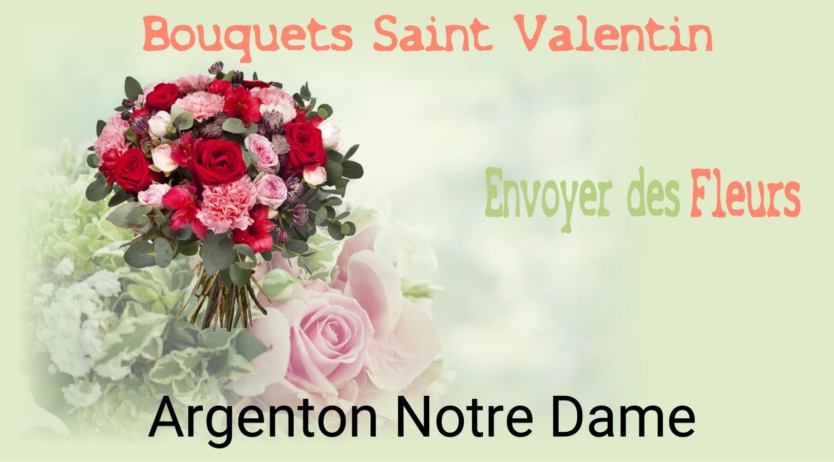 Roses de Saint-Valentin livrées à Argenton-Notre-Dame